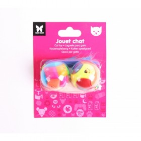 JOUETS pour chat LOT DE 2 BALLES nuit MARTIN SELLIER-DOGFRENCHTOUCH