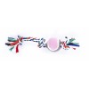 JOUETS pour petit chien LOT DE 4 CORDES + BALLE DE TENNIS MARTIN SELLIER-DOGFRENCHTOUCH