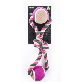 JOUETS pour chien LOT DE 4 CORDES + 2 BALLES DE TENNIS MARTIN SELLIER-DOGFRENCHTOUCH