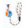 JOUETS pour chien LOT DE 4 BALLES DE TENNIS AVEC CORDE MARTIN SELLIER-DOGFRENCHTOUCH