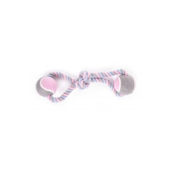 JOUETS pour chien LOT DE 4 CORDES + 2 BALLES DE TENNIS MARTIN SELLIER-DOGFRENCHTOUCH