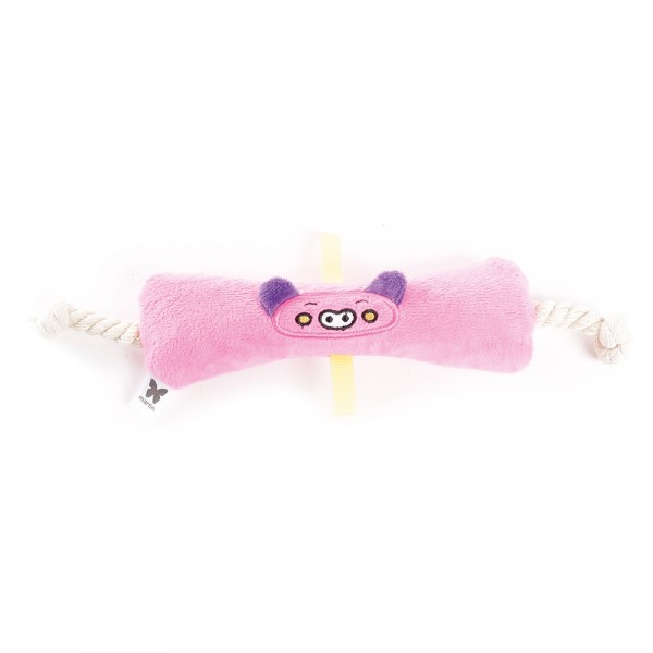 Jouet pour chien Peluche Cochon os MARTIN SELLIER