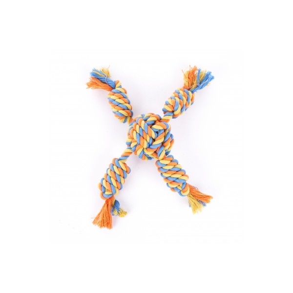 JOUETS pour chien LOT DE 4 CORDES en ETOILE 33CM MARTIN SELLIER-DOGFRENCHTOUCH