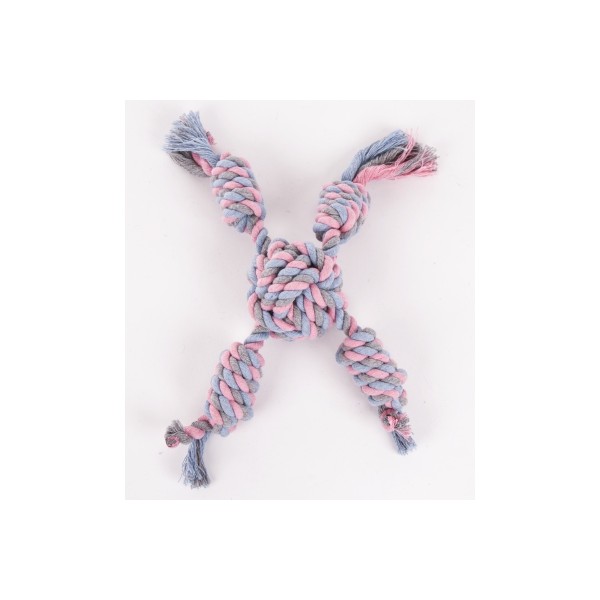 JOUETS pour chien LOT DE 4 CORDES en ETOILE 33CM MARTIN SELLIER-DOGFRENCHTOUCH