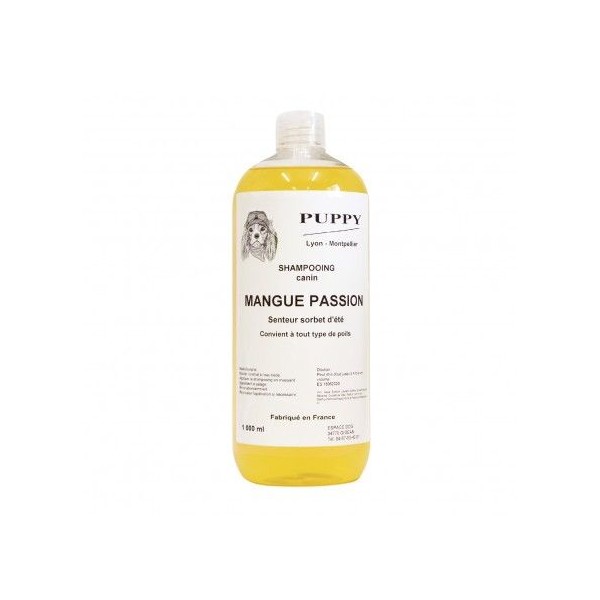 Shampooing pour chien et chat senteur Mangue Passion PUPPY