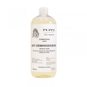SHAMPOOING ANTI DEMANGEAISONS pour chien et chat senteur BOISEE PUPPY-DOGFRENCHTOUCH
