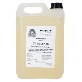 SHAMPOOING pour chien et chat ZERO 0% SULFATES PUPPY-DOGFRENCHTOUCH