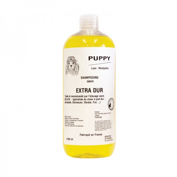 Shampooing pour chien et chat POILS EXTRA DURS senteur citron PUPPY
