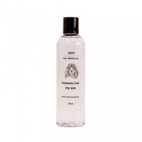 Shampooing pour chien et chat POILS NOIRS ET FONCES senteur musc PUPPY