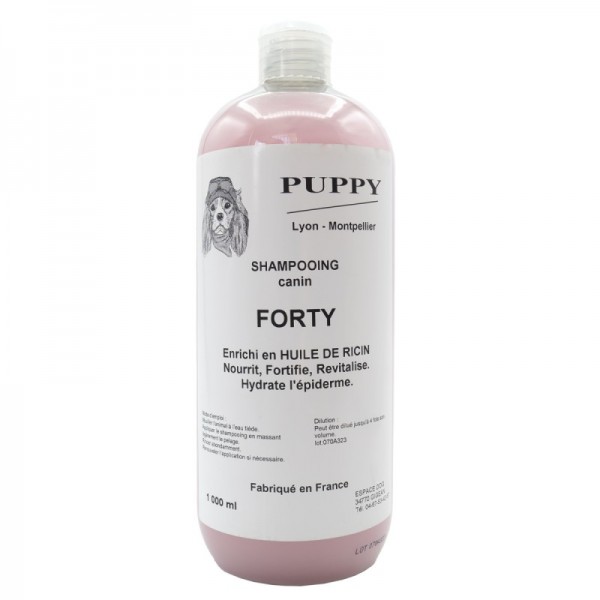 Shampooing pour chien et chat FORTY REVITALISANT PUPPY