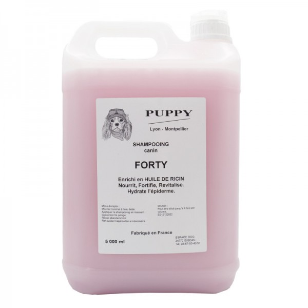 Shampooing pour chien et chat FORTY REVITALISANT PUPPY