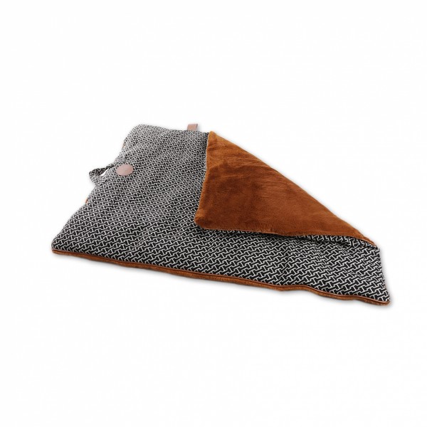 Plaid pour chien et chat Collection Avenue Montaigne couleur Marron MARTIN SELLIER