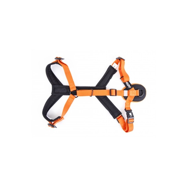 HARNAIS pour chien CANICROSS BASIC couleur orange MARTIN SELLIER-DOGFRENCHTOUCH