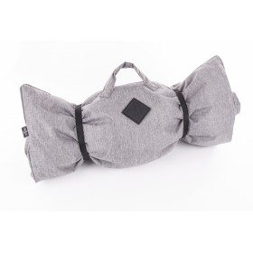 PLAID pour chien et chat Collection CROISETTE couleur gris MARTIN SELLIER-DOGFRENCHTOUCH