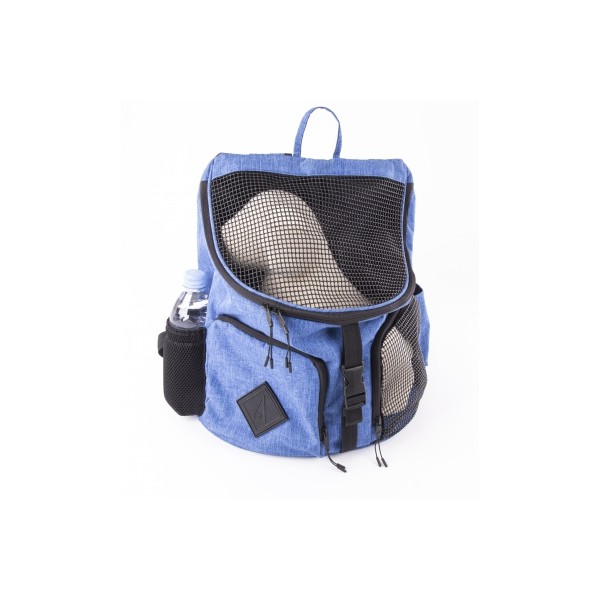 SAC A DOS pour chien et chat collection CROISETTE couleur bleu MARTIN SELLIER-DOGFRENCHTOUCH