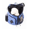 SAC A DOS pour chien et chat collection CROISETTE couleur bleu MARTIN SELLIER-DOGFRENCHTOUCH
