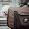 SAC DE TRANSPORT pour chien et chat TUNNEL Collection REAL DREAMER marron MARTIN SELLIER-DOGFRENCHTOUCH