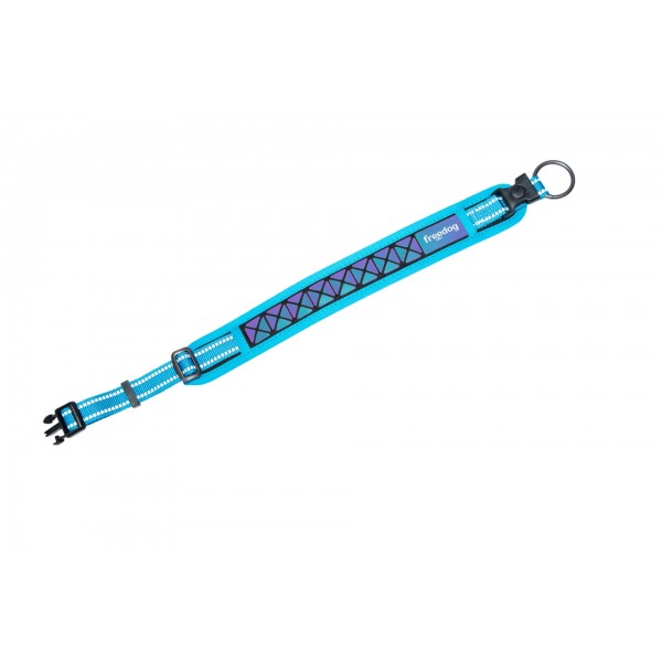 COLLIER REFLECHISSANT pour chien BORÉAL couleur bleu FREEDOG-DOGFRENCHTOUCH