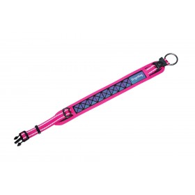 Collier réfléchissant pour chien BORÉAL rose FREEDOG