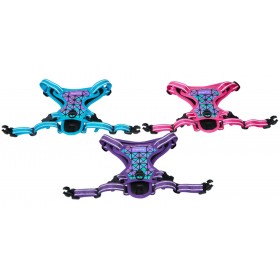 HARNAIS REFLECHISSANT pour chien BORÉAL couleur bleu FREEDOG-DOGFRENCHTOUCH