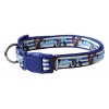 COLLIER pour chien en nylon bleu SAILOR VIVOG-DOGFRENCHTOUCH
