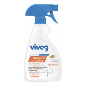 Shampooing professionnel pour chien - Réhausseur de couleurs - Luminosité et Brillance - Vivog
