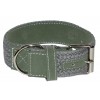 COLLIER pour chien tressé vert GARRIGUE VIVOG-DOGFRENCHTOUCH