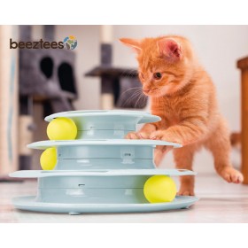 JOUET pour chat ROLLER TOWER BEEZTEES - DOGFRENCHTOUCH