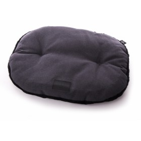 COUSSIN OVALE pour chien et chat Collection FAUBOURG couleur gris IMAGE-DOGFRENCHTOUCH