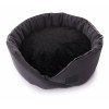 PANIER ROND pour chien et chat Collection FAUBOURG couleur gris MARTIN SELLIER