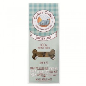 FRIANDISES pour chien POULET forme coeur COOKA'S COOKIES-DOGFRENCHTOUCH