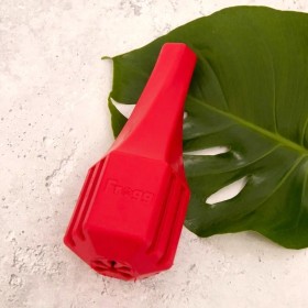 JOUET pour chien FORME BOUTEILLE résistante ET DISTRIBUTEUR DE FRIANDISES FROGG