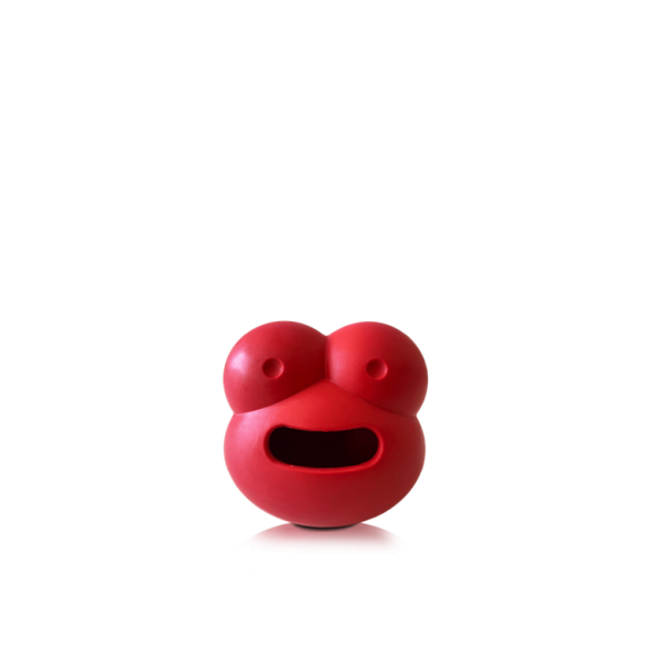 JOUET ET DISTRIBUTEUR DE FRIANDISES pour chien GRENOUILLE résistante FROGG-DOGFRENCHTOUCH