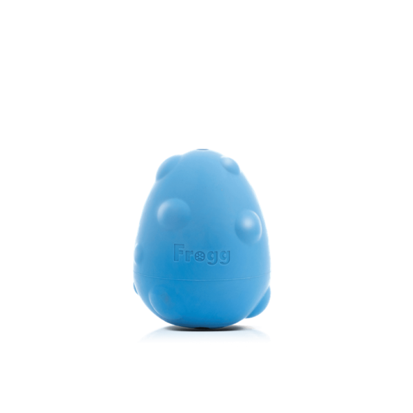JOUET ET DISTRIBUTEUR DE FRIANDISES pour chien FORME OEUF résistant 6 cm FROGG-DOGFRENCHTOUCH