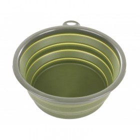 GAMELLE DE VOYAGE PLIABLE pour chien chat KAKI MARTIN SELLIER-DOGFRENCHTOUCH