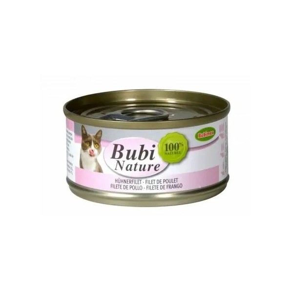 PATEE BUBI NATURE pour chat filet de POULET 70g BUBIMEX-DOGFRENCHTOUCH