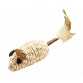 JOUET pour chat SOURIS sisal avec queue Matatabi BUBIMEX