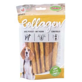 FRIANDISES pour chien STICKS DE COLLAGENE au poulet BUBIMEX