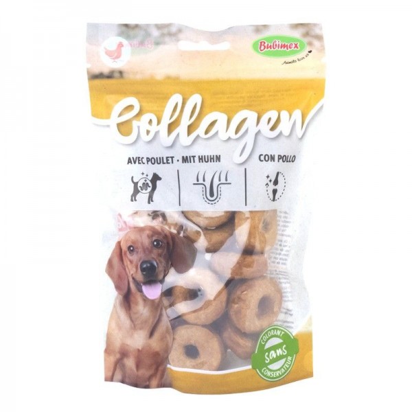FRIANDISES pour chien RINGS COLLAGENE au poulet BUBIMEX-DOGFRENCHTOUCH
