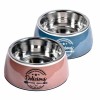 GAMELLE pour chien ou chat DELICIOUS en mélamine couleur rose BOBBY-DOGFRENCHTOUCH