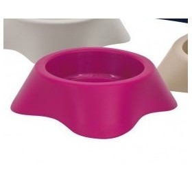GAMELLE ROBUSTE pour chien et chat en plastique et polypropylène rose CAMON