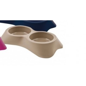 GAMELLE ROBUSTE pour chien et chat en plastique et polypropylène beige CAMON