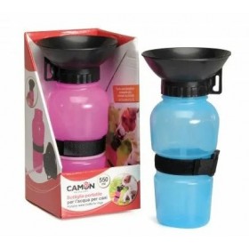 GOURDE ET GAMELLE DE VOYAGE pour chien et chat PRESSION A MAIN CAMON-DOGFRENCHTOUCH