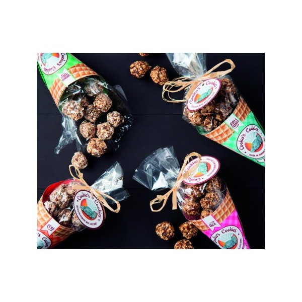 CORNET DE FRIANDISES pour chien HAPPY BONBONS DINDE/SARDINES COOKA'S COOKIES-DOGFRENCHTOUCH