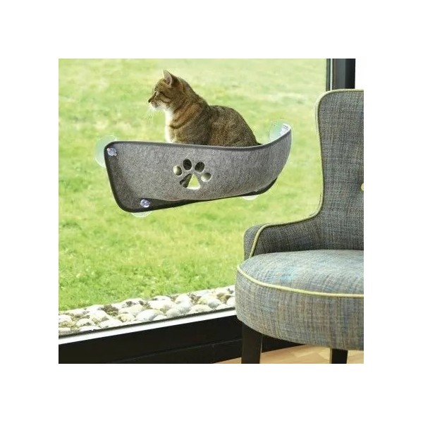 HAMAC pour chat BALKAN ventouse BOBBY-DOGFRENCHTOUCH