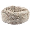 COUSSIN DONUT POILU pour chien et chat couleur beige BOBBY-DOGFRENCHTOUCH