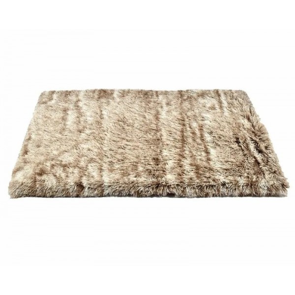 MATELAS POILU DEHOUSSABLE pour chien et chat couleur beige BOBBY-DOGRENCHTOUCH