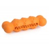 JOUET ET DISTRIBUTEUR FRIANDISES pour chien OS CAOUTCHOUC CAMON-DOGFRENCHTOUCH