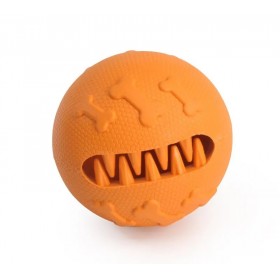 JOUET ET DISTRIBUTEUR FRIANDISES pour chien forme balle CAMON