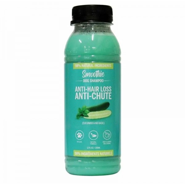 SHAMPOOING pour chien spécial ANTI CHUTE DE POILS SMOOTHIE-DOGFRENCHTOUCH